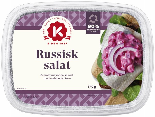 Saml op Den anden dag Bekræftelse Russisk salat | K-Salat